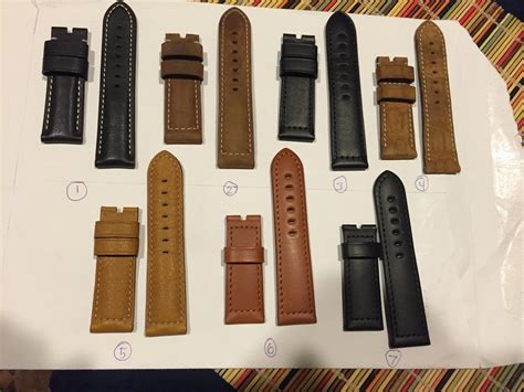 panerai oem strap sizes|authentic Panerai watch straps.